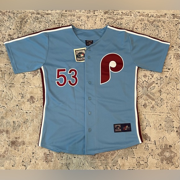 Majestic Other - Majestic Authentic Philadelphia Phillies Venezuela Bob Abreu Jersey Men’s Sz: M